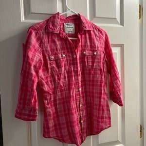 Y2k vintage american eagle button up